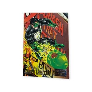 VINTAGE GREEN LANTERN - HERO #22 - 1995 DC versus MARVEL COMICS CARD